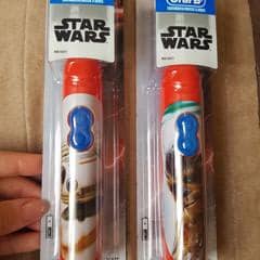 キッズ、電動歯ブラシ、ソフト、対象年齢3歳以上、Star Wars（スター