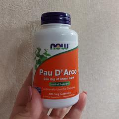 ページ 1 - レビュー - NOW Foods, パウダルコ、500mg、ベジカプセル