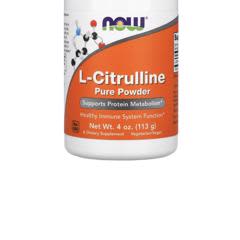 L‐シトルリン, ピュアパウダー, 4 オンス（113 g）