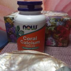 Complément Alimentaire Coral Calcium Now Foods – 1000 Mg, 100 Gélules – Neuf Sous Emballage