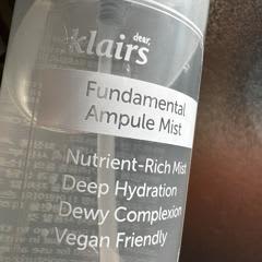 ファンダメンタルアンプルミスト、125ml（4.22液量オンス）