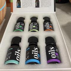 トップ6エッセンシャルオイルセット、6本セット、各10ml（0.33液量オンス）