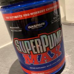 SuperPump™（スーパーパンプ）マックス、フルーツパンチ、640g