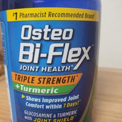 Osteo Bi-Flex Triple Strength With Turmeric – 220 Tablets – Joint Support Supplement – New & Sealed
