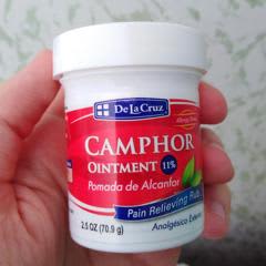 De La Cruz Camphor Ointment 11% – 2-Pack (2.5 Oz Each) For Muscle Pain Relief