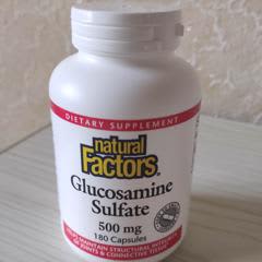Sulfate De Glucosamine 2KCL - 1858mg Par Portion - 2 Flacons De 180 Comprimés - Complément Alimentaire