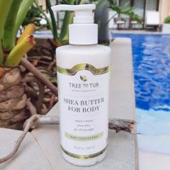 シアバターモイスチャライジングボディローション、乾燥敏感肌用、未