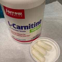 Page 1 - Reviews - Jarrow Formulas, L-Carnitine, 500 mg, 50 Veggie Capsules 