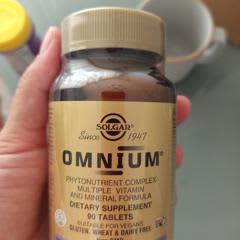 Solgar Omnium - 90 Tablets - Phytonutrient Complex Multiple Vitamin - Discount Nutrition Store