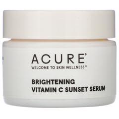 Acure Brightening Vitamin C Sunset Serum – 30 Ml, Vegan, Für Strahlende Haut