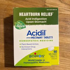 Acidil Boiron Tablets Boiron Acidil On The Go - Homeopathic Relief For ...
