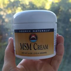 MSM クリーム 4 オンス (113.4 g)