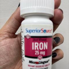 Frunutta Women's Health Iron 25mg - 2 Boxes (360 Total Quick-Dissolve Tabs) - Exp 03/2025