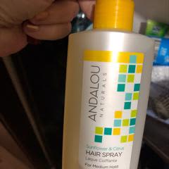 Sunflower & Citrus Brilliant Shine Hair Spray- Naturals US
