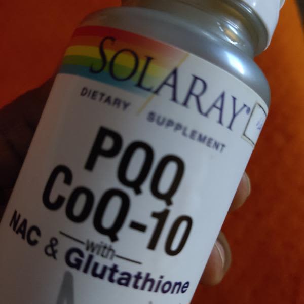 صفحة 1 التقييمات - Solaray, PQQ، CoQ-10 مع NAC والجلوتاثيون، 30 كبسولة نباتية