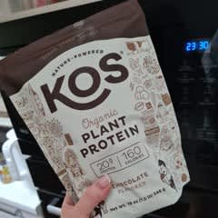 KOS オーガニック植物性プロテイン　チョコレートフレーバー Amazon.com: KOS Vegan Protein Powder, Chocolate USDA Organic
