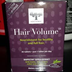 植物性成分配合、Hair Volume、タブレット30粒