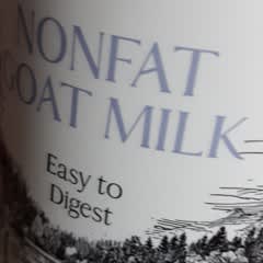ノンファット ゴートミルク、453g（1ポンド）