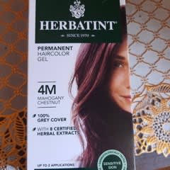 パーマネント ハーバル ヘアカラージェル、4M、マホガニー チェス