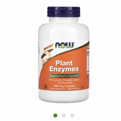 Plant Enzymes ＆　ANCIENT-STYLE LIGHT TEA Plant Enzymes, 120 Veg Capsules