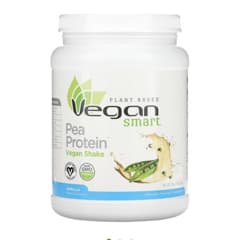 Pea Protein（ピープロテイン）ヴィーガンシェイク、バニラ味、540g