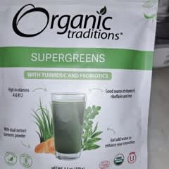 青汁　iherb ページ 1 - レビュー - Organic Traditions, Supergreens with