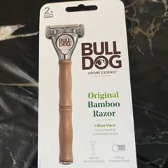 Seite 1 - Bewertungen - Bulldog Skincare For Men, Original Bamboo Razor,  Bambusrasierer, 1 Rasierer, 2 Kartuschen - iHerb