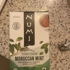 オーガニックハーブティーサン、モロッコミント、カフェインフリー