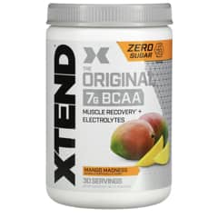 エクステンド Xtend BCAA マンゴー マッドネス 90杯分(2個) Amazon | Scivation Xtend BCAA 7000mg Mango Madness (マンゴー