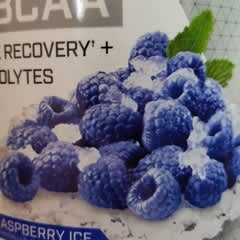ブルーラズベリーアイス オリジナル7G BCAA、ブルーラズベリーアイス、420g（14.8オンス）