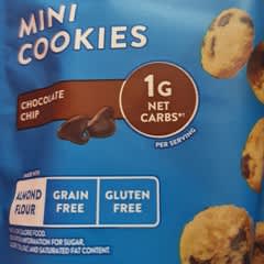 ミニクッキー、チョコレートチップ、56.6g（2オンス）