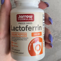 ラクトフェリン、フリーズドライ、250mg、60粒