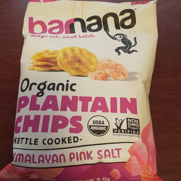 【お取り寄せ商品】[6個セット]バーナナ オーガニック プランテンチップス ヒマラヤピンクソルト 140g Barnana Plantain Chips Himalayan pink salt ページ 1 - レビュー - Barnana, Organic Plantain Chips, Himalayan