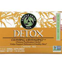 Detox, Caffeine Free, 20 Tea Bags, 1.16 oz (33 g) Detox, Caffeine Free, 20 Tea Bags, 1.16 oz (33 g)