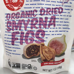 Made In Nature Organic Dried Smyrna Figs – 7 Oz (198g) – Non-GMO – Exp 04/2026
