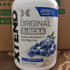 ブルーラズベリーアイス オリジナル7G BCAA、ブルーラズベリーアイス、1.22kg（2.68ポンド）