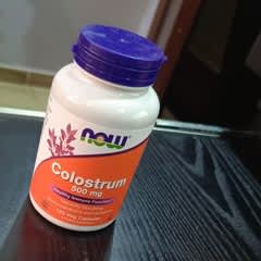 Now Foods Colostrum 500 Mg – 120 Capsule Integratore Alimentare