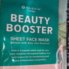 Page 1 - Reviews - Nu-Pore, Beauty Booster Sheet Beauty Face