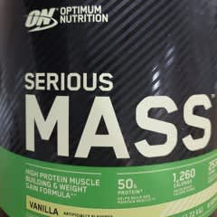 Serious Mass™（シリアスマス）、バニラ、2.72kg（6ポンド）