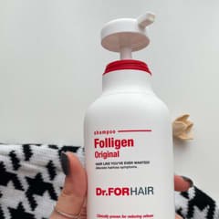 Shampooing Dr.FORHAIR Folligen Plus Anti-Chute - Lot De 2 X 500ml - Neuf Scellé - Corée