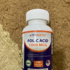 Folsäure, 5 Mg, 120 Pflanzliche Tabletten
