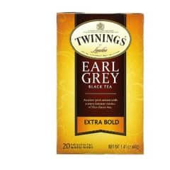 紅茶、アールグレイ、エクストラボールド、ティーバッグ20包、40g