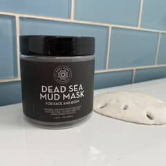 Pure Body Naturals Totes Meer Schlammmaske – 250 G – Für Strahlende Haut, Minimiert Poren & Falten