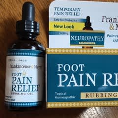 Frankincense & Myrrh Neuropathy Rubbing Oil Aceite para frotar con aceites esenciales para aliviar el dolor, 2 onzas fluidas, Frankincense and Myrrh, Paquete de 1, 1