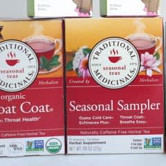 Organic Throat Coat、アカニレ入りオリジナル、カフェイン Organic Throat Coat、アカニレ入りオリジナル、カフェイン