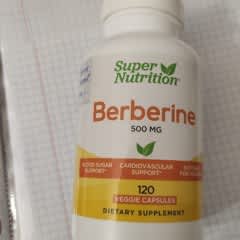 Berberina, 120 Cápsulas (500 Mg Por Cápsula