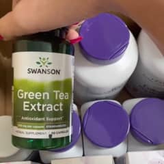 Gélules Swanson Extrait De Thé Vert 500 Mg - Boîte De 60