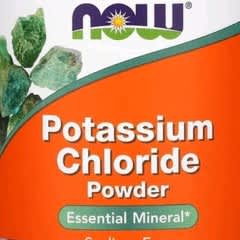 thumbnail image 2 of NOW Foods Potassium Chloride Powder – 363 Mg – 8 Oz – Electrolyte Supplement 2 of 6
