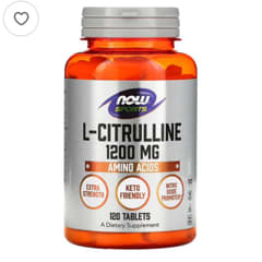 L-シトルリン、1,200mg、120錠
