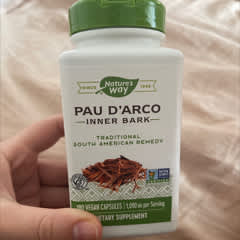 Pau D'Arco（ポーダルコ）内樹皮、ヴィーガンカプセル180粒（1粒あたり